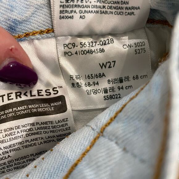 Levi’s 501 Original Fit High Rise Women’s Shorts size 27 - Picture 4 of 8